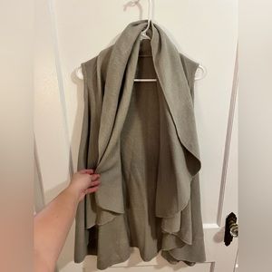 Gray Sleeveless Sweater